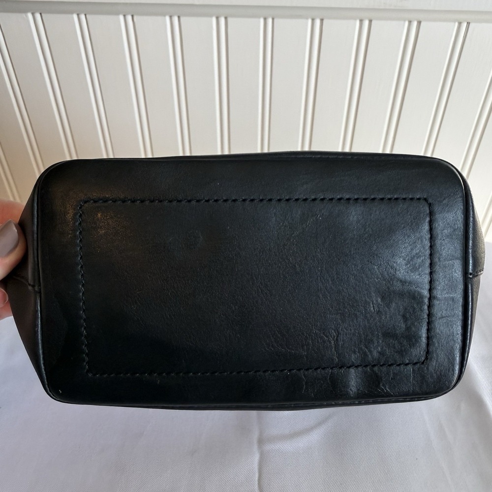 Coach Black Leather Hobo Shoulder Bag - Picture 3 of 14